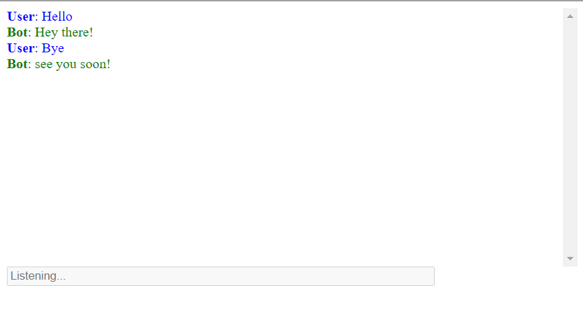 How to Build a Voice Assistant for Your Website 1 Screenshot
